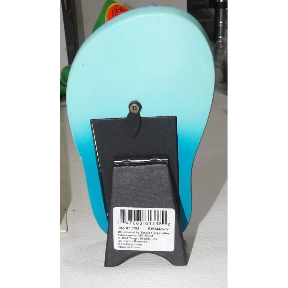 Furio Flip Flop Mini Photo Frame Blue Sailboat Nautical Beach Decor